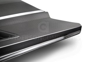 Ford Mustang Hood - Anderson Composites - Ram Air Double Sided - `15-`17 Ford Mustang Hood - Anderson Composites - Ram Air Double Sided - `15-`17